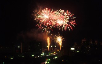 湯の川温泉花火大会