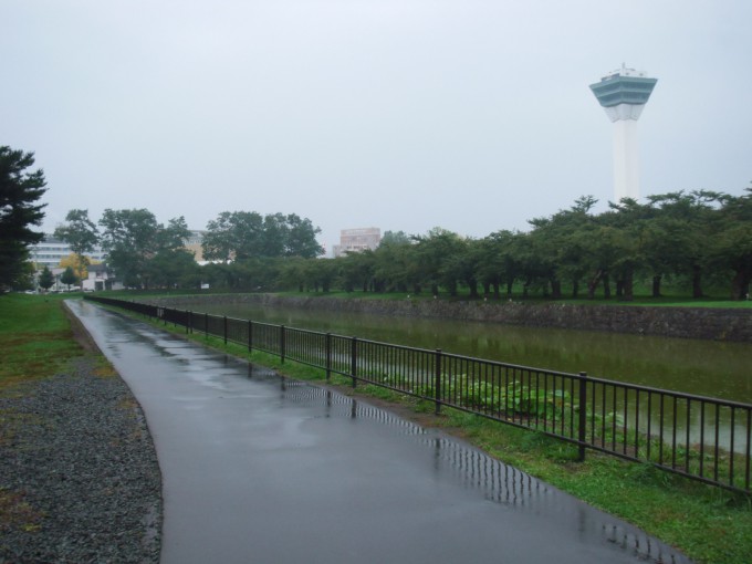 五稜郭公園の堀