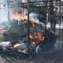 函館亀田八幡宮　どんど焼き