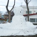 大きな雪だるま