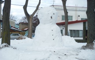 大きな雪だるま