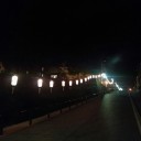 日和坂の船魂神社の提灯